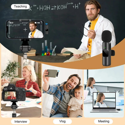 Crystal Clear Wireless Lavalier Mic™